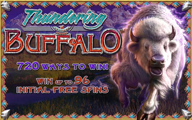 Thundering Buffalo slot